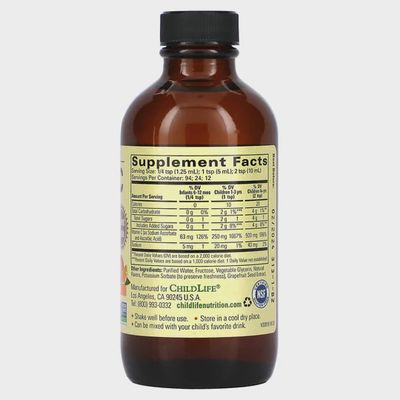 Childlife , Vitamin C , 4 Fl oz