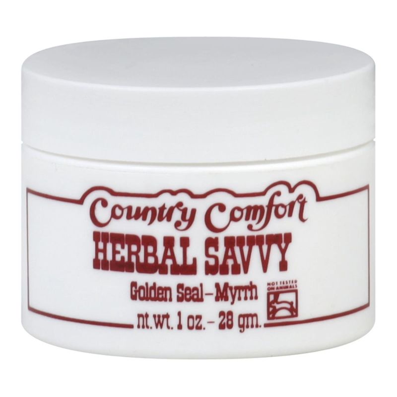 Country Comfort , Herbal Savvy Golden Seal-Myrrh - 1 Oz Country Comfort , Herbal Savvy Golden Seal-Myrrh - 1 Oz