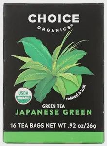 CHOICE ORGANIC TEA, Japanese Green Tea 16 Tea Bags