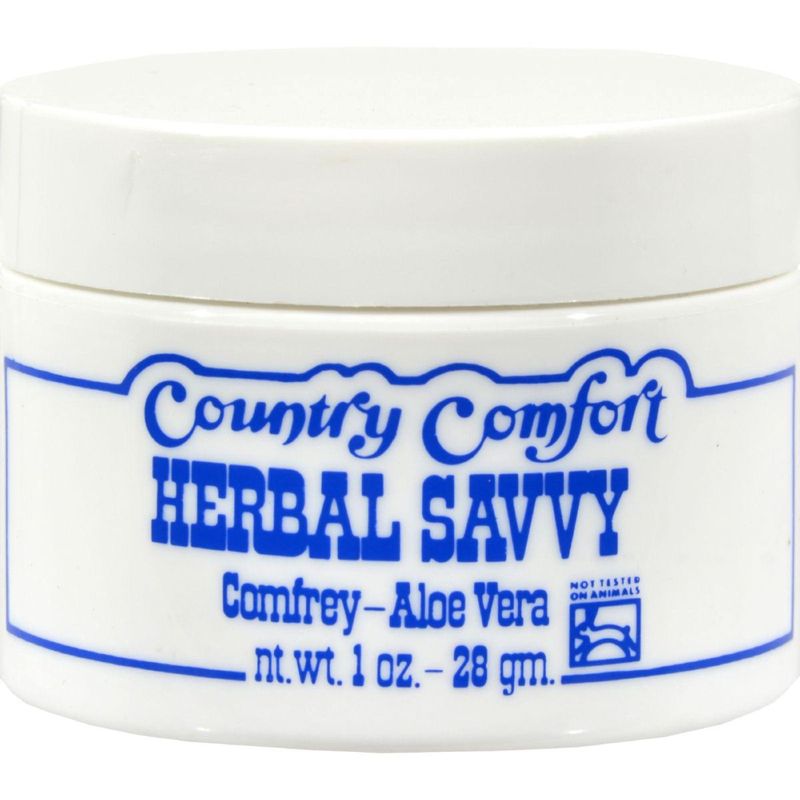 COUNTRY COMFORT , COMFREY ALOE VERA HERBAL SAVVY