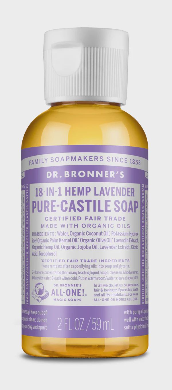 Dr Bronner , Lavender - Pure Castile Liquid Soap