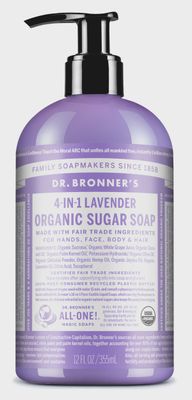 Dr Bronner , Organic Sugar Soap- Lavender