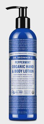 Dr Bronner , Organic Lotion-  Peppermint