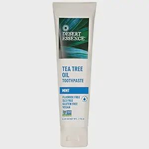 Desert Essence , Tea Tree Oil Toothpaste, Mint, 6.25 Oz (176 G)