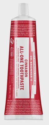 Dr Bronner , All-One Toothpaste- Cinnamon Dr Bronner , All-One Toothpaste- Cinnamon