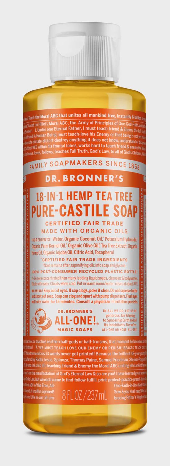 Dr Bronner , Tea Tree  Pure Castile Liquid Soap