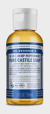 Dr Bronner , Peppermint - Pure Castile Liquid Soap