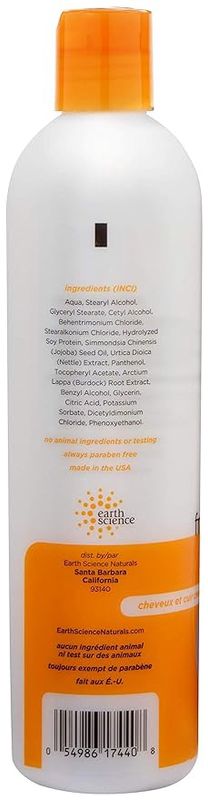 Earth Science, Fragrance Free Conditioner 12 Fl. Oz.