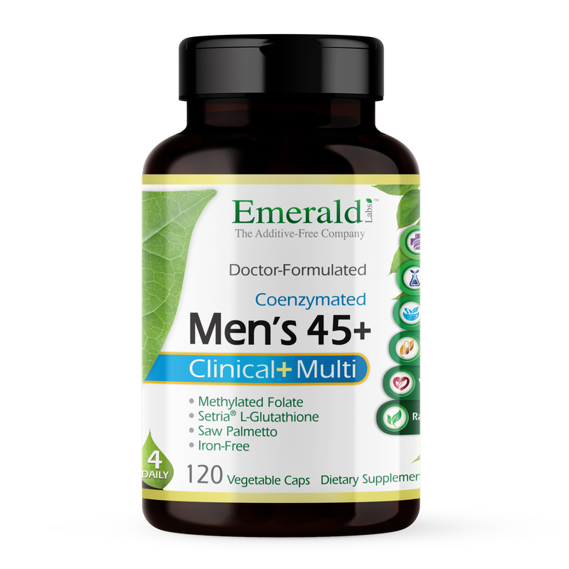 Emerald , Men's 45+ 1-Daily Multi + Setria L-Glutathione