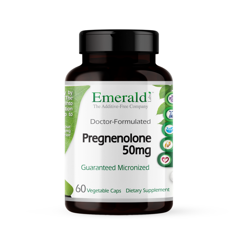 Emerald , Pregnenolone - 60 Caps Vegan