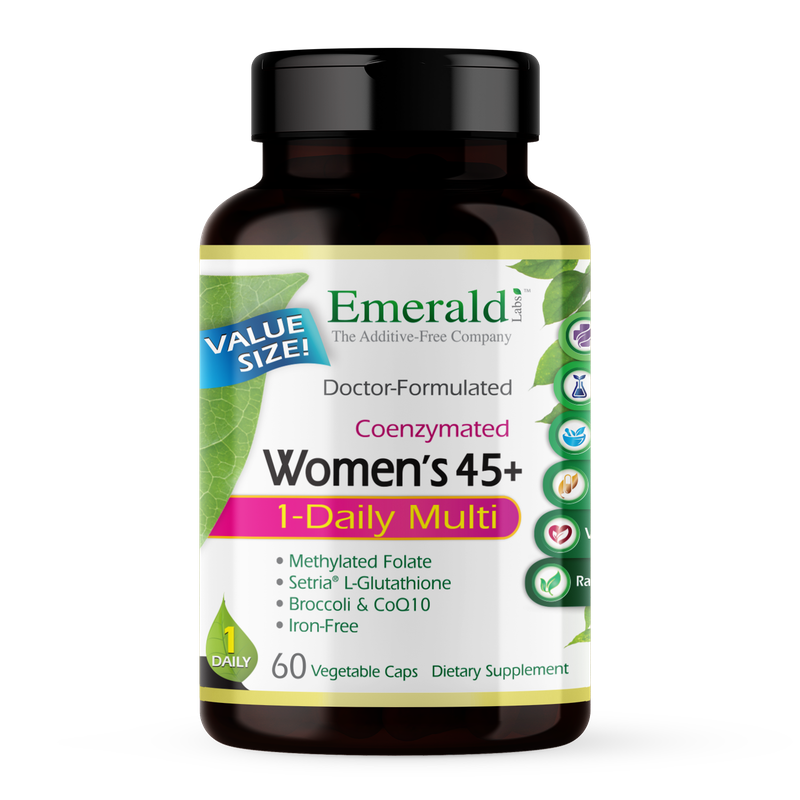 Emerald , Women's 45+ 1-Daily Multi + Setria L-Glutathione Emerald , Women's 45+ 1-Daily Multi + Setria L-Glutathione