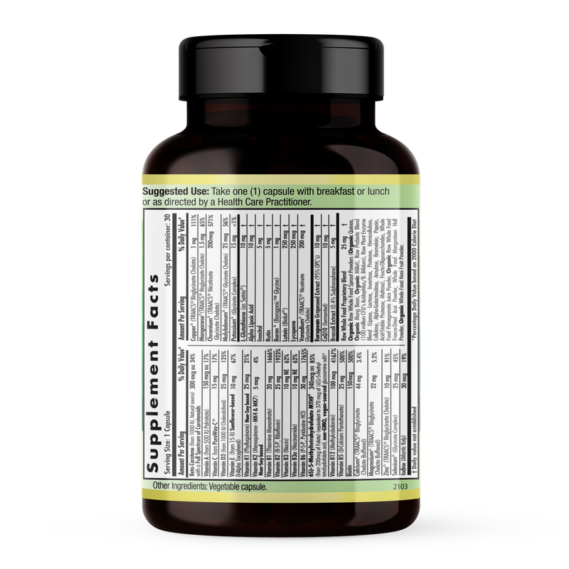 Emerald , Women's 45+ 1-Daily Multi + Setria L-Glutathione
