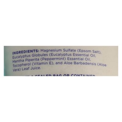 Epsoak , Salt Epsom Muscle Soak