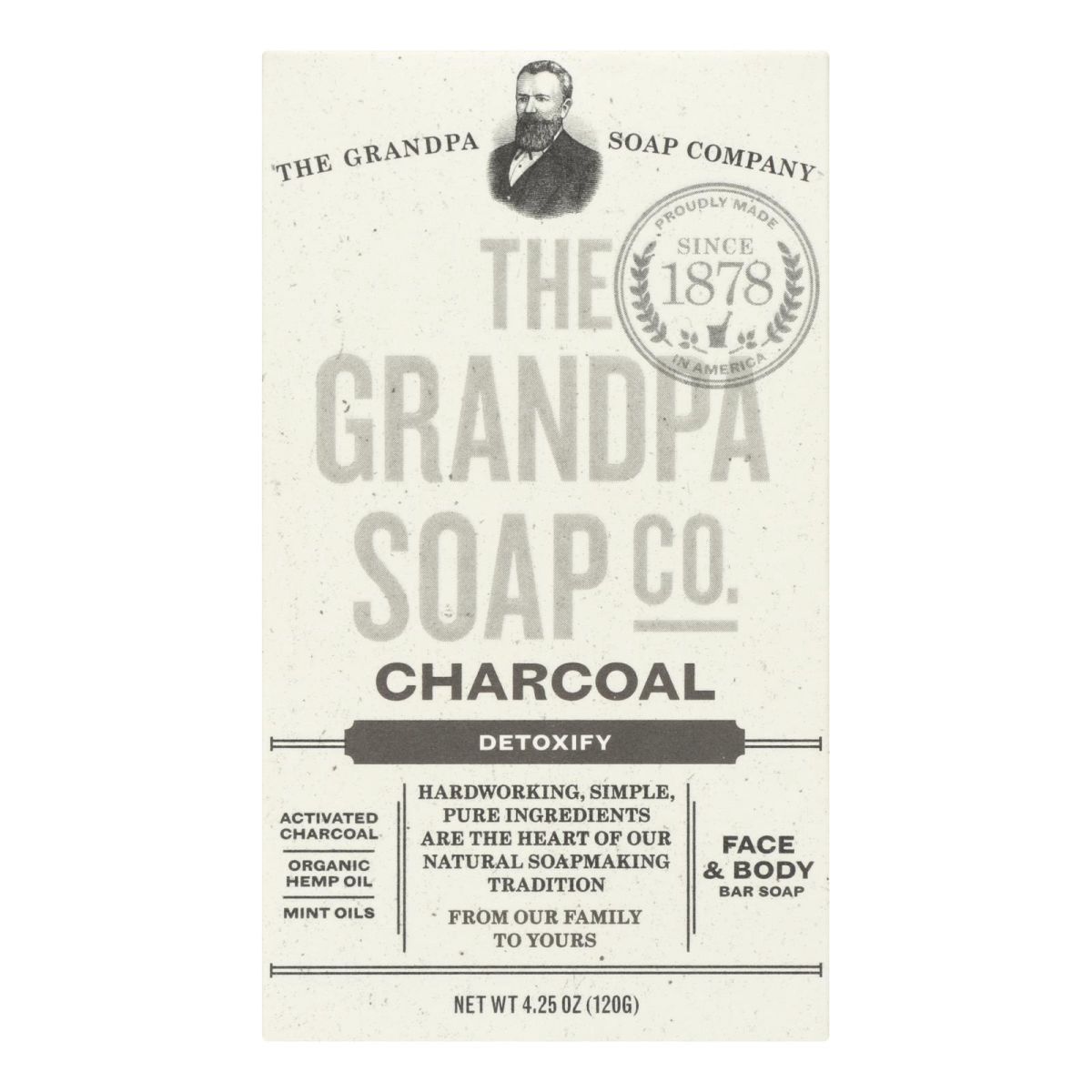 Grandpa Soap , Grandpa  Soap - Charcoal Detoxify