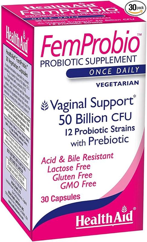 Health Aid, Femprobio 50 Billion 30 Caps Health Aid, Femprobio 50 Billion 30 Caps