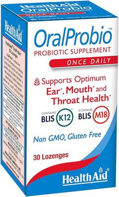 Health Aid, Oralprobio Ear, Mouth, & Throat Health 30 Lozenges Health Aid, Oralprobio Ear, Mouth, & Throat Health 30 Lozenges