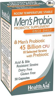 Health Aid, Men's Probio 45 Billion 30 Vegan Caps