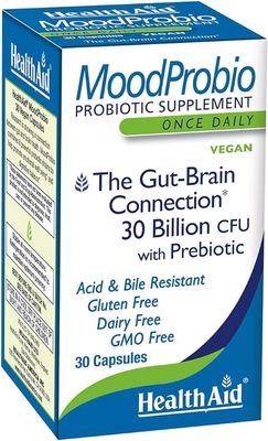 Health Aid, Moodprobio 30 Billion 30 Vegan Caps Health Aid, Moodprobio 30 Billion 30 Vegan Caps
