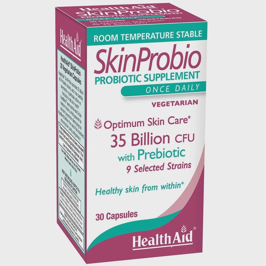 Health Aid, Skinprobio, 35 Billion Cfu, 30 Caps