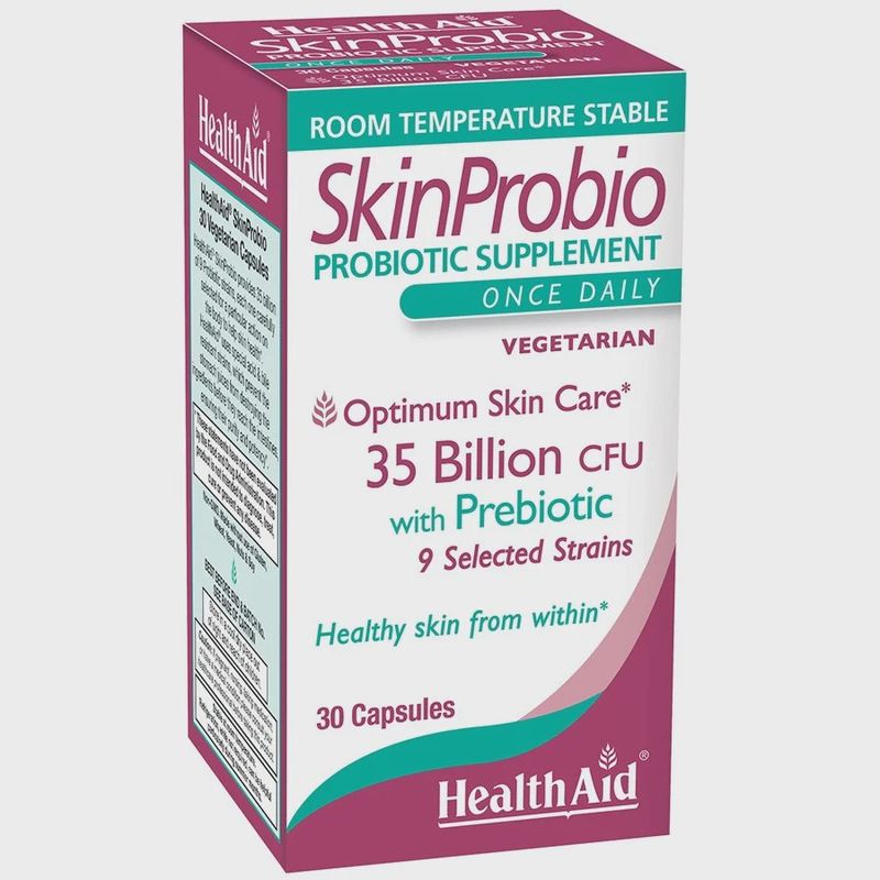 Health Aid, Skinprobio, 35 Billion Cfu, 30 Caps Health Aid, Skinprobio, 35 Billion Cfu, 30 Caps