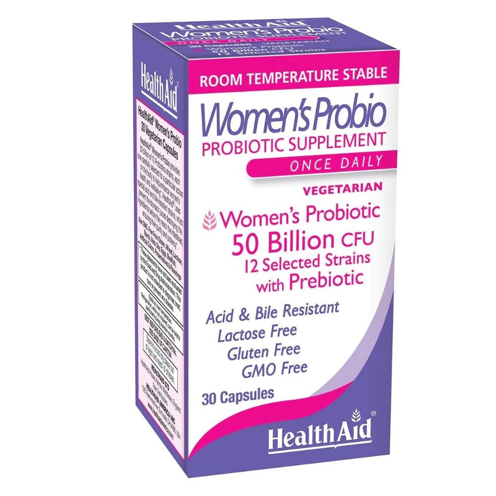 Health Aid, Women's Probio, 50 Bill Cfu, 30 Caps