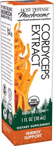 Host Defense, Cordyceps Extract Organic 1 Oz.