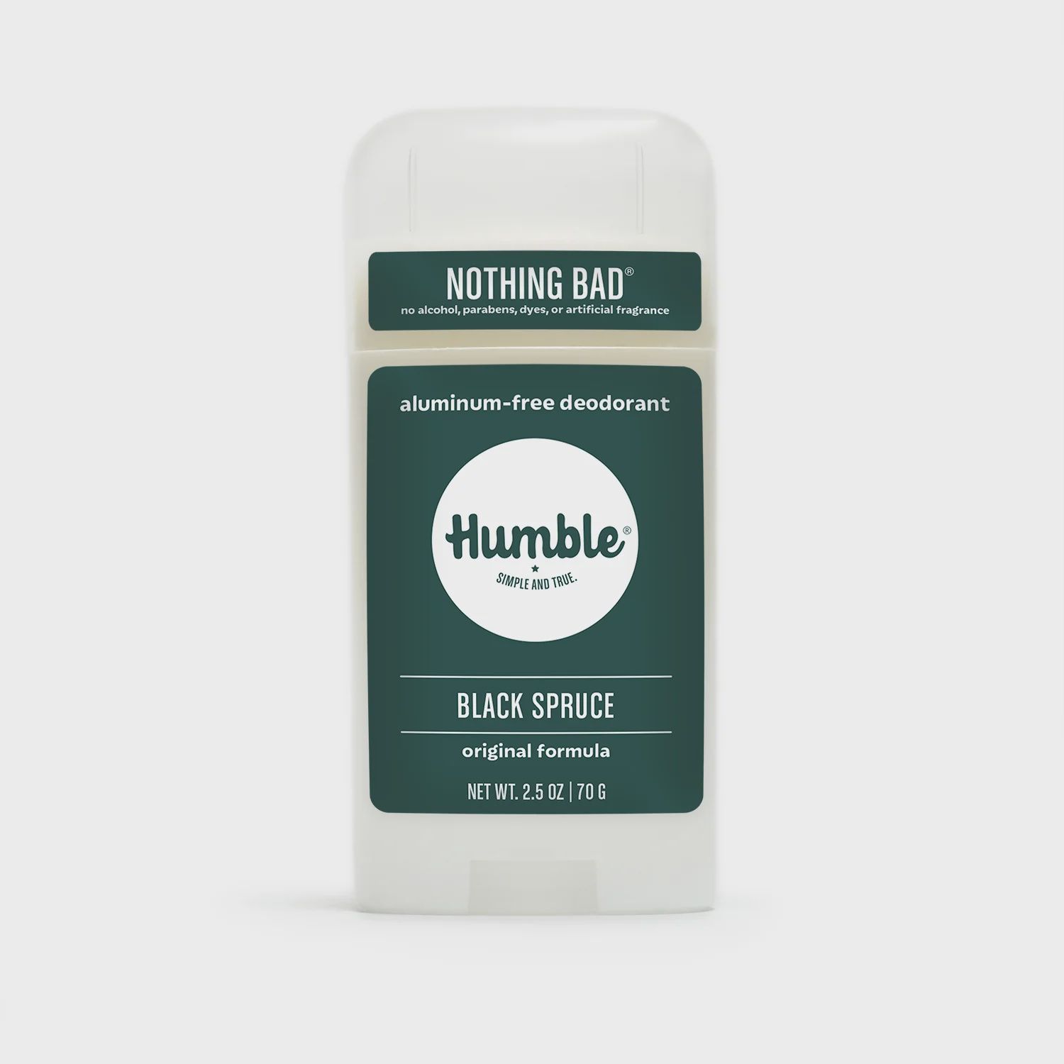 Humble, Black Spruce Original Formula Deodorant 2.5 Oz.