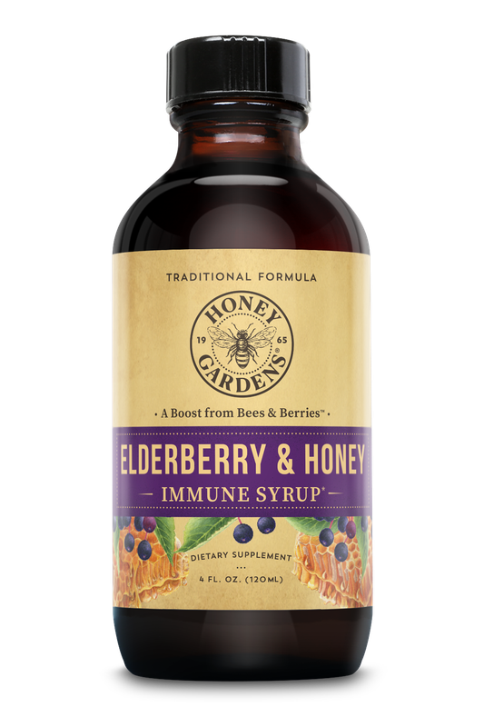 Honey Gardens , NK-Syrup, Elderberry  4oz