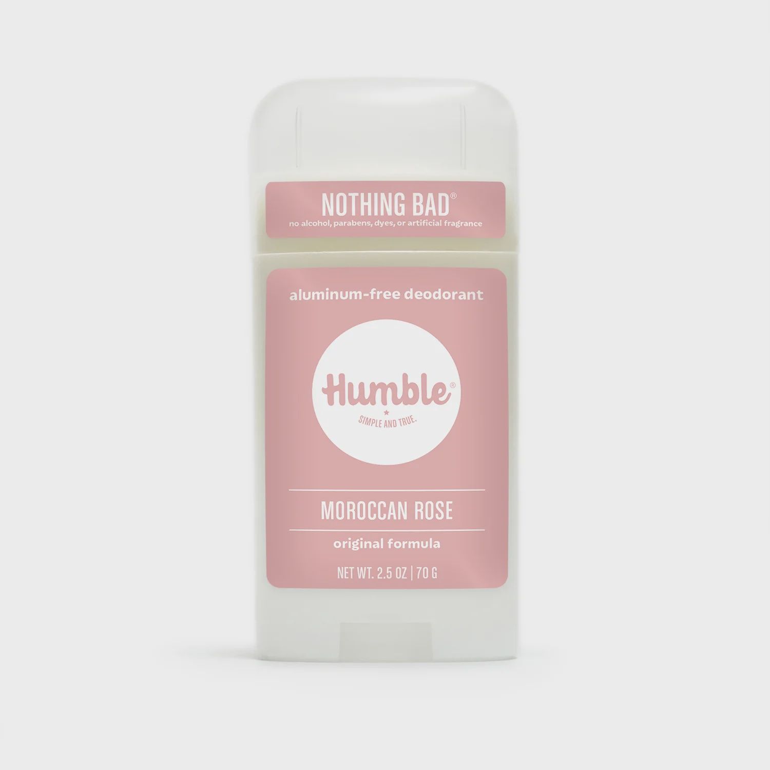 Humble, Moroccan Rose Vegan & Sensitive Skin Deodorant 2.5 Oz.