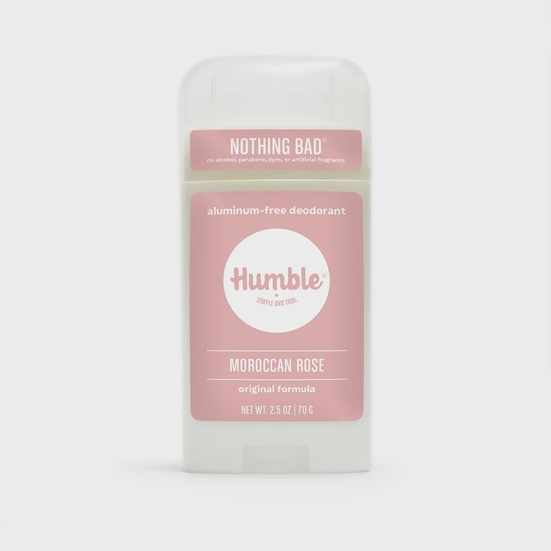 Humble, Moroccan Rose Vegan &amp; Sensitive Skin Deodorant 2.5 Oz.