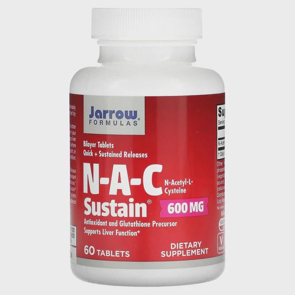 Jarrow , N-A-C Sustain, 600 mg