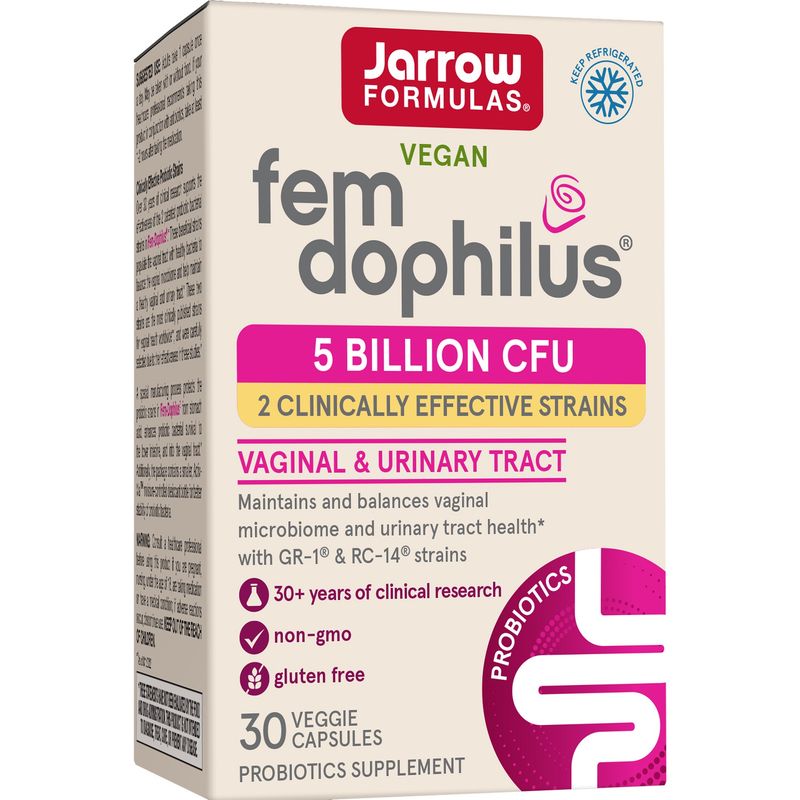 Jarrow , Vegan Fem Dophilus, 5 Billion Cfu Jarrow , Vegan Fem Dophilus, 5 Billion Cfu