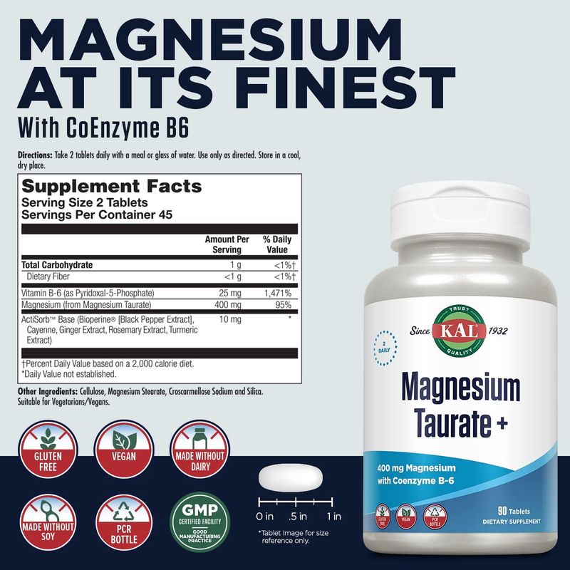 Kal , Magnesium Taurate+