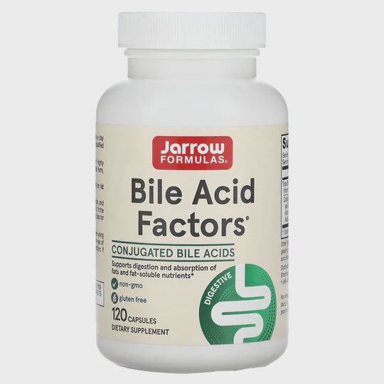 Jarrow, Bile Acid Factors 120 Caps