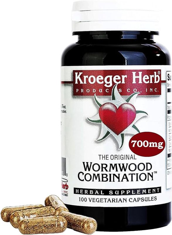 Kroeger Herb Products , The Original Wormwood Combination Kroeger Herb Products , The Original Wormwood Combination