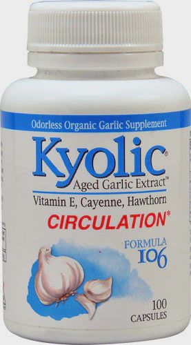 KYOLIC , Kyolic Aged Garlic Extract Circulation Formula 106