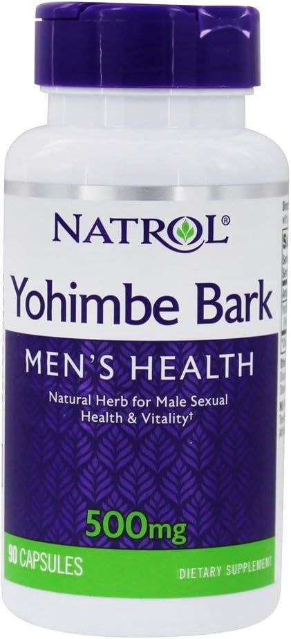 Natrol , Yohimbe Bark, 500 Mg, 90 Capsules