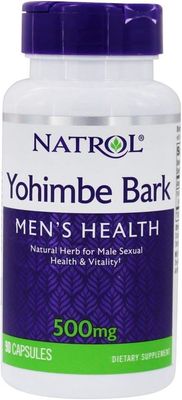 Natrol , Yohimbe Bark, 500 Mg, 90 Capsules Natrol , Yohimbe Bark, 500 Mg, 90 Capsules