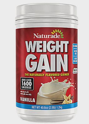 Naturade , Weight Gain Powder Vanilla 40.6Oz Naturade , Weight Gain Powder Vanilla 40.6Oz
