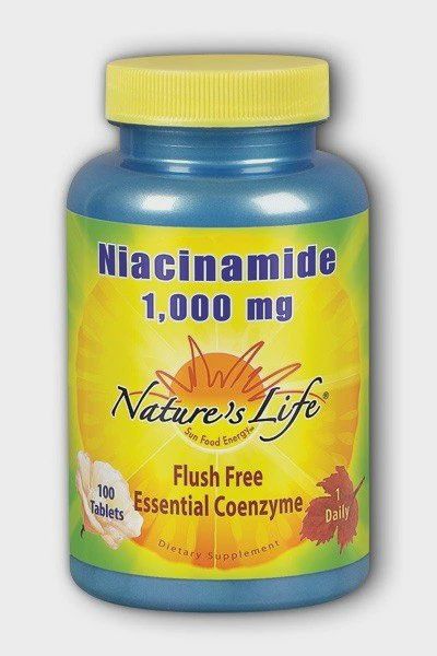 Natures Life , Niacinamide : 265: Tab, (Btl-Plastic) 1000mg 100ct