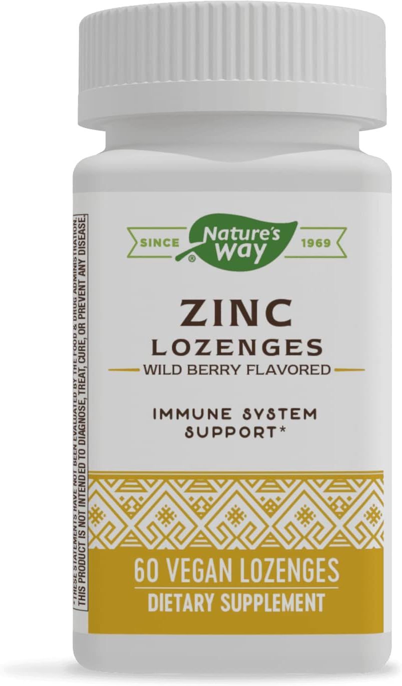 Nature's Way, Zinc Losenges, 60 Vegan Losenges