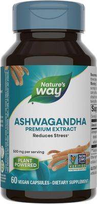 Natures Way , Ashwagandha (Std) / 60 Veg Capsules
