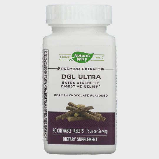 Natures Way , Dgl Ultra German Chocolate Chew Natures Way , Dgl Ultra German Chocolate Chew