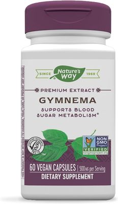 Natures Way , Gymnema (Std) / 60 Veg Capsules