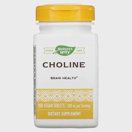 Natures Way , Choline 100 Vcap