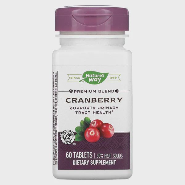 Natures Way , Cranberry  / 60 Tabs