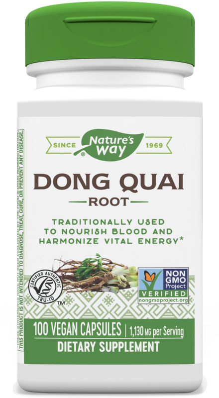 Natures Way , Dong Quai Root / 100 Vegan Capsules Natures Way , Dong Quai Root / 100 Vegan Capsules