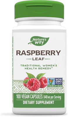 Natures Way , Raspberry Leaf / 100 Veg Capsules