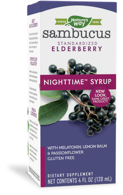 Natures Way , Sambucus Nighttime / 4 Oz Natures Way , Sambucus Nighttime / 4 Oz