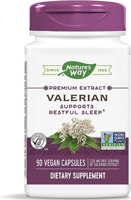 Natures Way , Valerian (Std) / 90 Veg Capsules